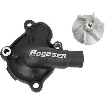 BOYESEN Impeller/Waterpump Cover - Black - Honda WPK-07AB