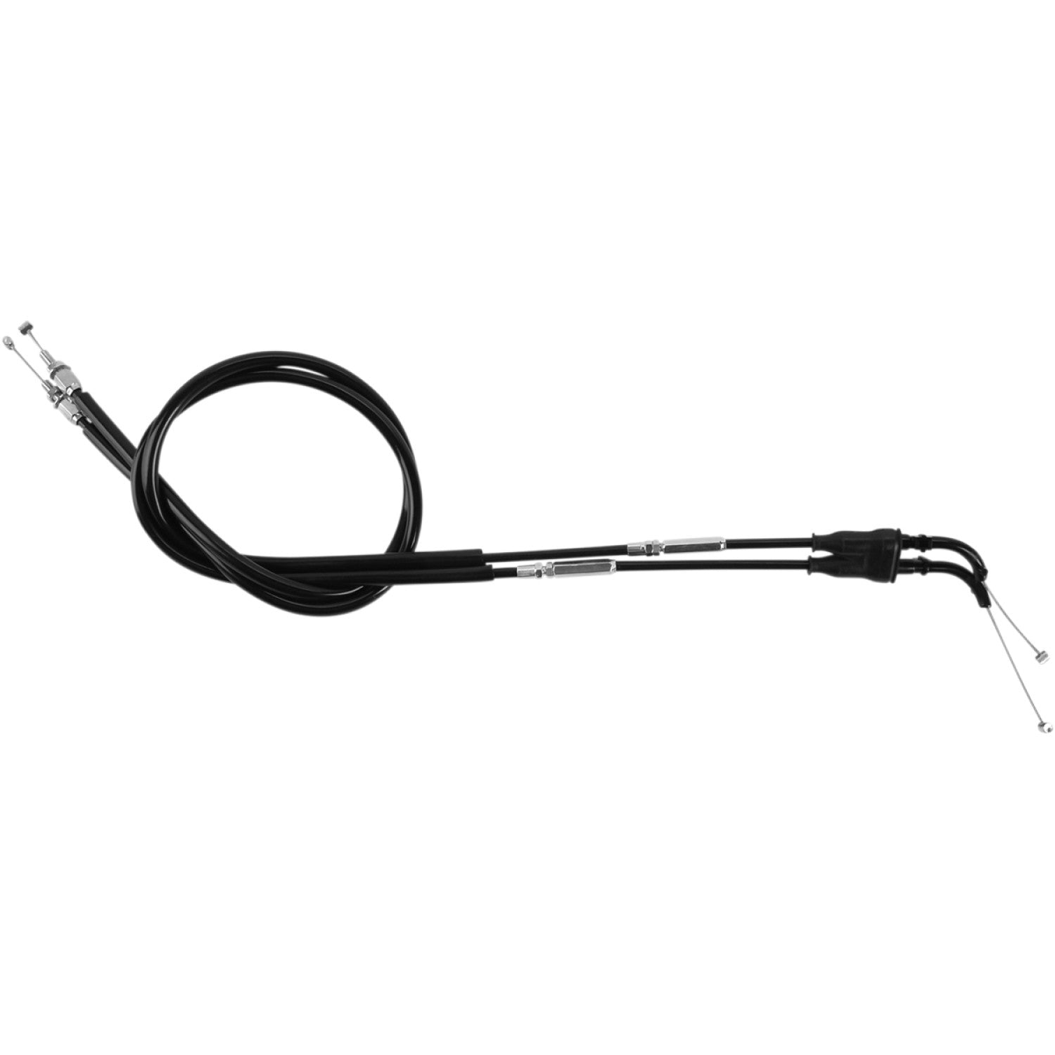 MOTION PRO Black Vinyl Throttle Cable - Push/Pull - Kawasaki 03-0365 by Motion Pro