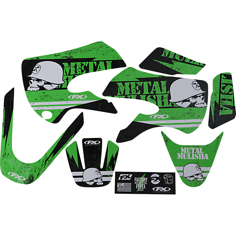 FACTORY EFFEX Metal Mulisha Graphic Kit - Kawasaki 23-11110