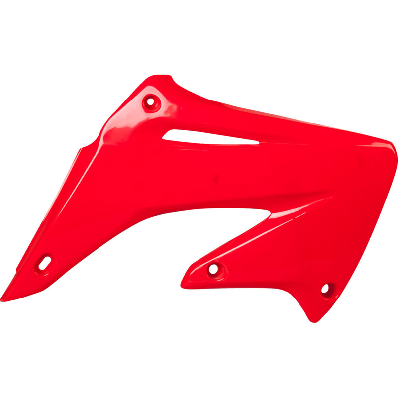 POLISPORT Radiator Cover - '04 Red - CR 125R/250R 8427000007 by Polisport