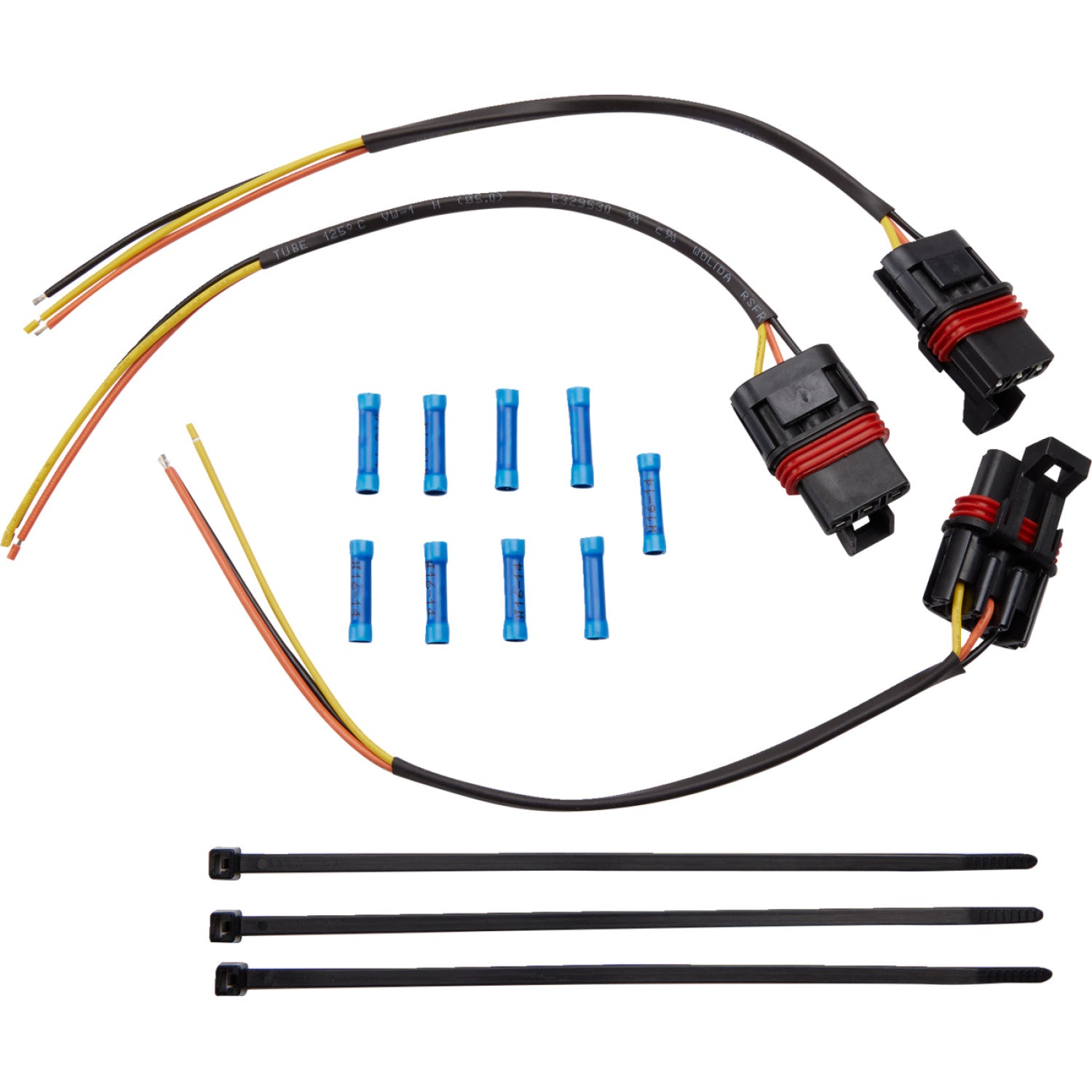 Moose Utility Pulse Busbar Pigtail Harness - 3 Pack - Polaris 100-2336-3-PU | Wiring Group