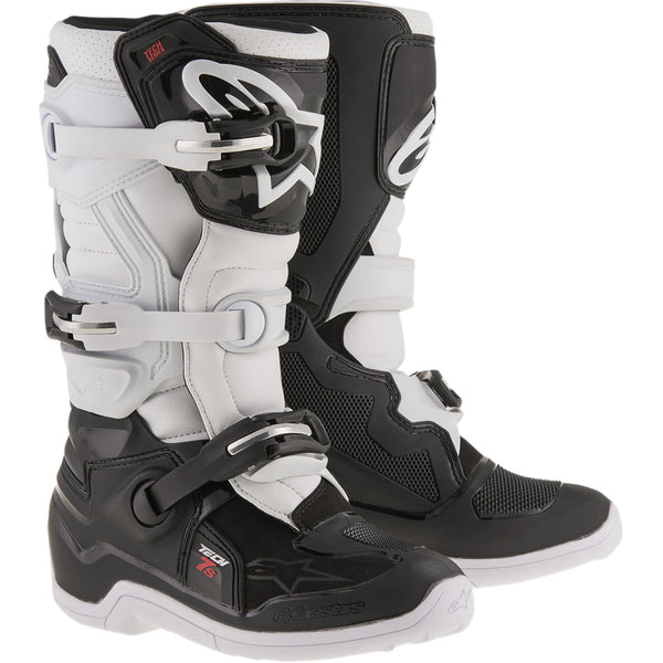 Alpinestars Youth Tech 7S Boots - Black/White - US 8 2015017-12-8