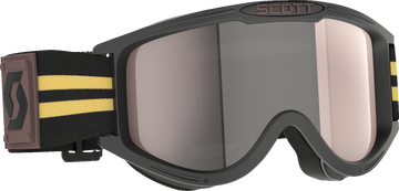 Scott 89X Era Goggle - Black/Beige - Silver Chrome Lens 411703-1098015