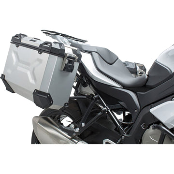 SW-Motech TRAX ADV Aluminum Case System - Silver - BMW S 1000 XR '15-'19 KFT.07.592.70001/S | Luggage Group