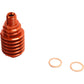 Moose Racing Rear Brake Caliper Cooler - Orange M73-150