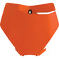 POLISPORT Number Plate - Orange - KTM SX/SXF 8666400001 by Polisport