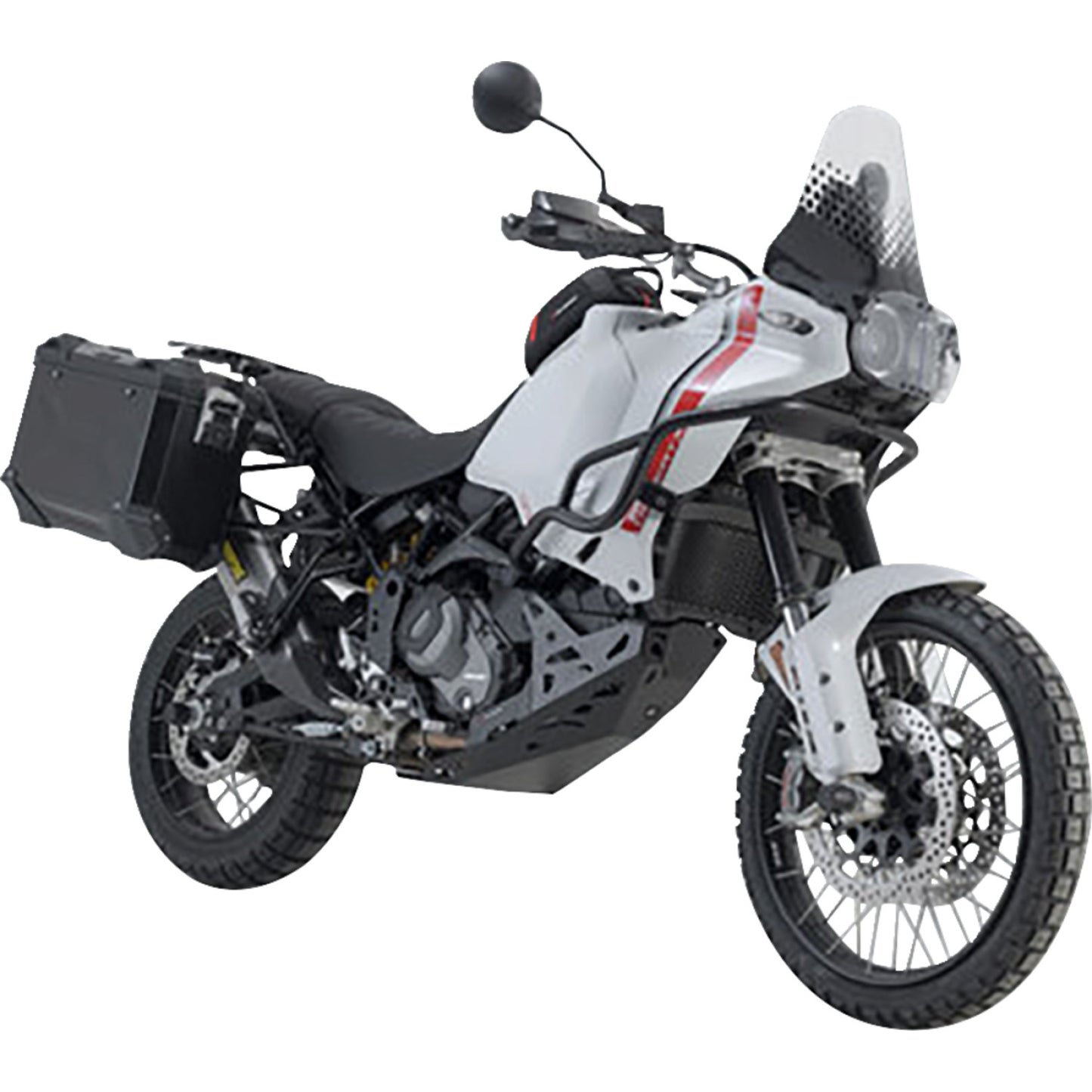 SW-Motech TRAX ADV Aluminum Case System - Black - Ducati DesertX '22-'24 KFT.22.995.70100/B | Luggage Group