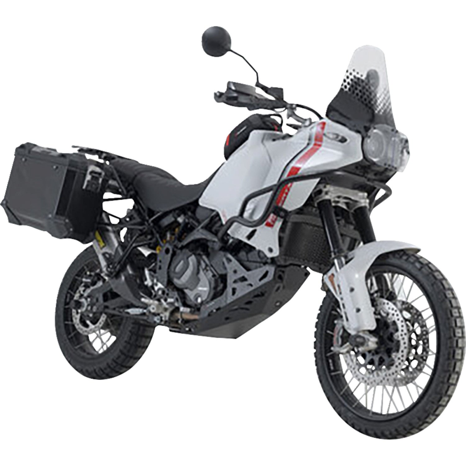 SW-Motech TRAX ADV Aluminum Case System - Black - Ducati DesertX '22-'24 KFT.22.995.70100/B | Luggage Group