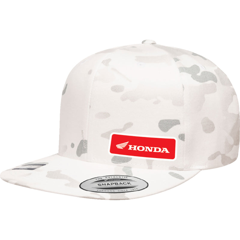 FACTORY EFFEX Honda Snapback Hat - Camo White 27-86306