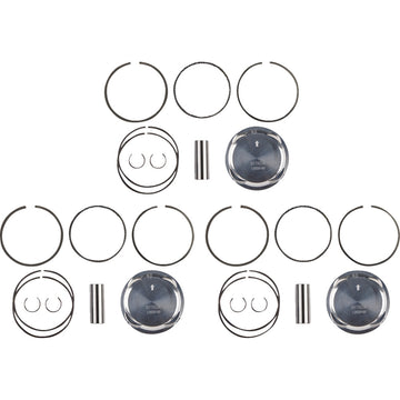 WOSSNER Piston Kit - 79.95 mm - Yamaha K8978DA-3