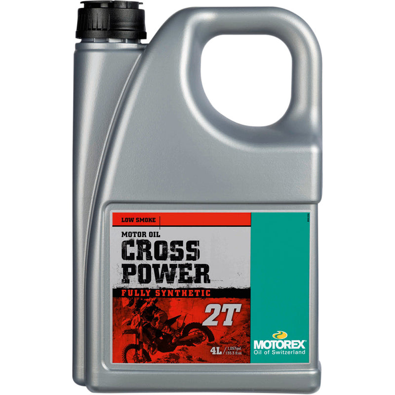 Motorex Cross Power Synthetic 2T Oil - 4L 303359