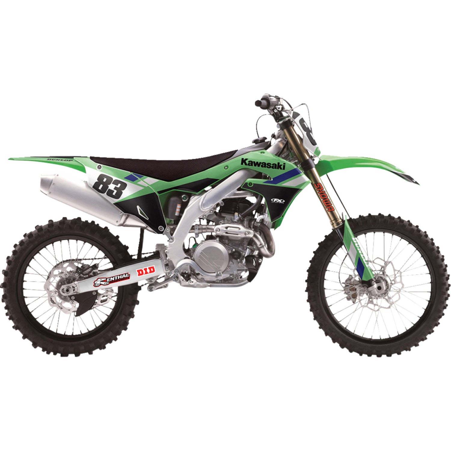 FACTORY EFFEX EVO 20 Graphic Kit - Kawasaki - KX 125/250 27-02118