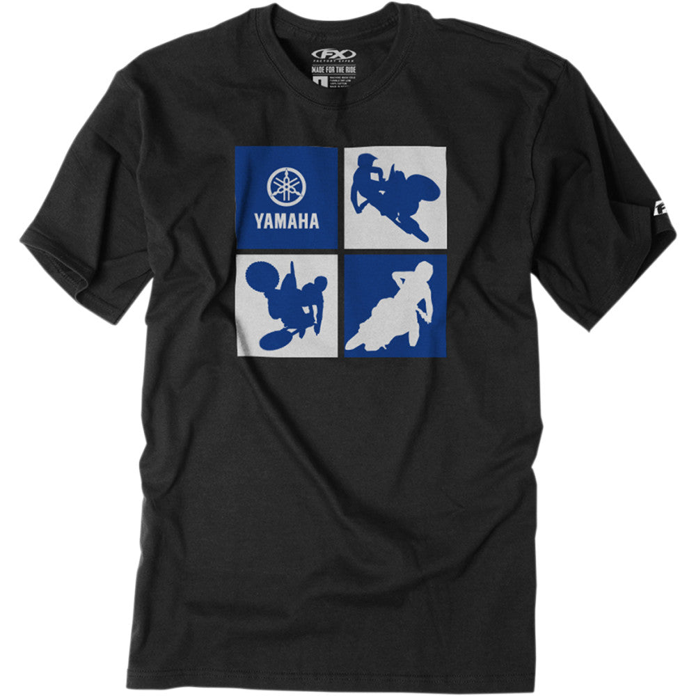 FACTORY EFFEX Youth Yamaha Silhouette T-Shirt - Black - Small 21-83230