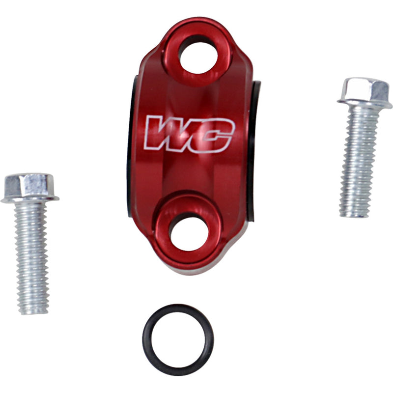 WORKS CONNECTION Bar Clamp - Rotating - Red 31-800