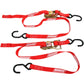 Moose Utility Ratchet Tie-Down - 1" - Red 3920-0298 | Tie Downs