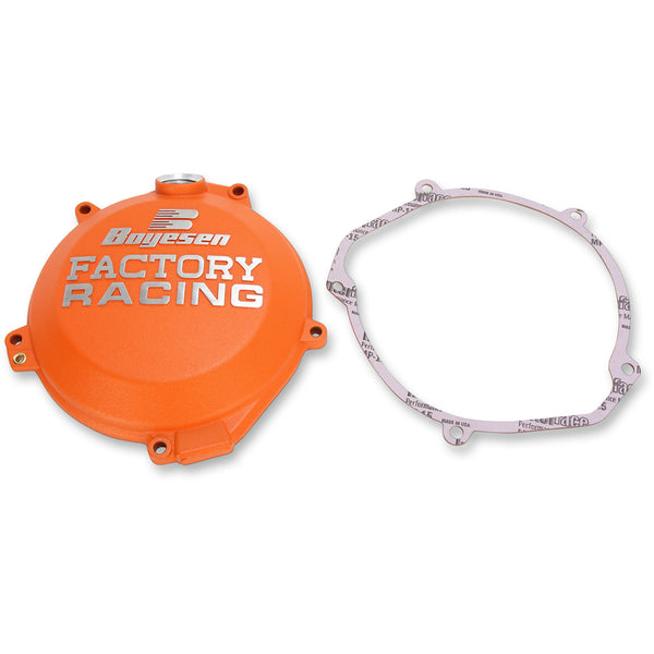 Boyesen Clutch Cover - Orange - KTM CC-44CO