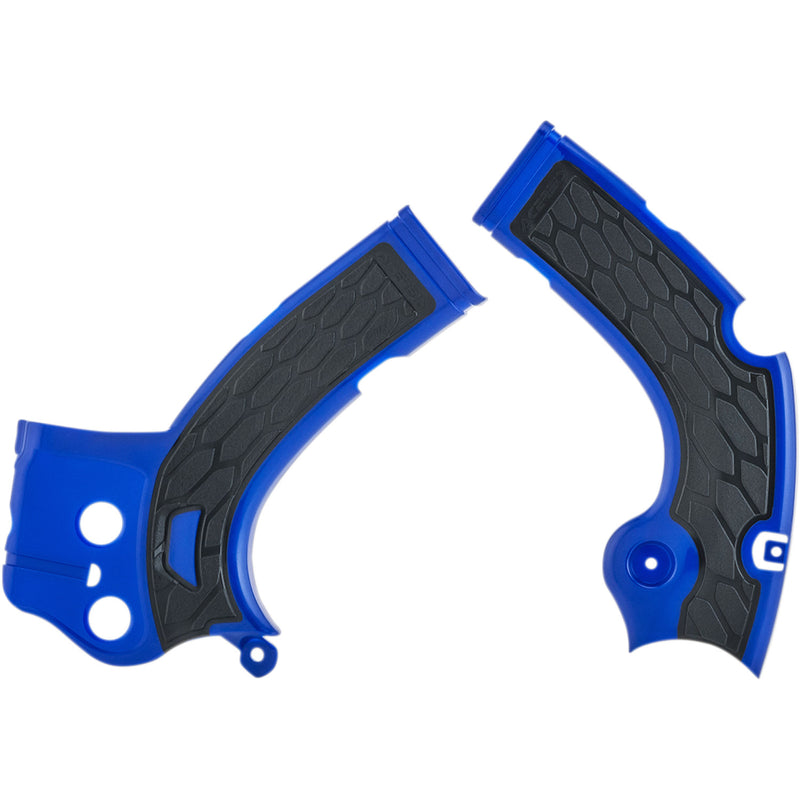 Acerbis X-Grip Frame Guards - Blue/Black - YZ 250F/450F/WR250F/450F 2640271034