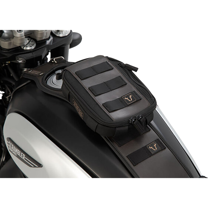 SW-Motech Legend Gear Tank Strap System - with LA2 Accessory Bag - Triumph '04-'16 BC.TRS.11.249.50200 | Luggage Group