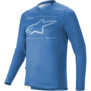 ALPINESTARS Drop 6.0 Jersey - Long-Sleeve - Blue - Small 1766420-7310-SM