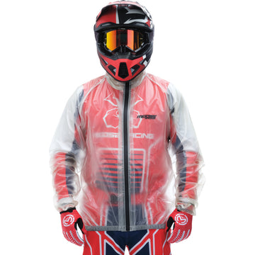 MOOSE OFFROAD Rain Jacket - Clear - 2XL 2854-0375