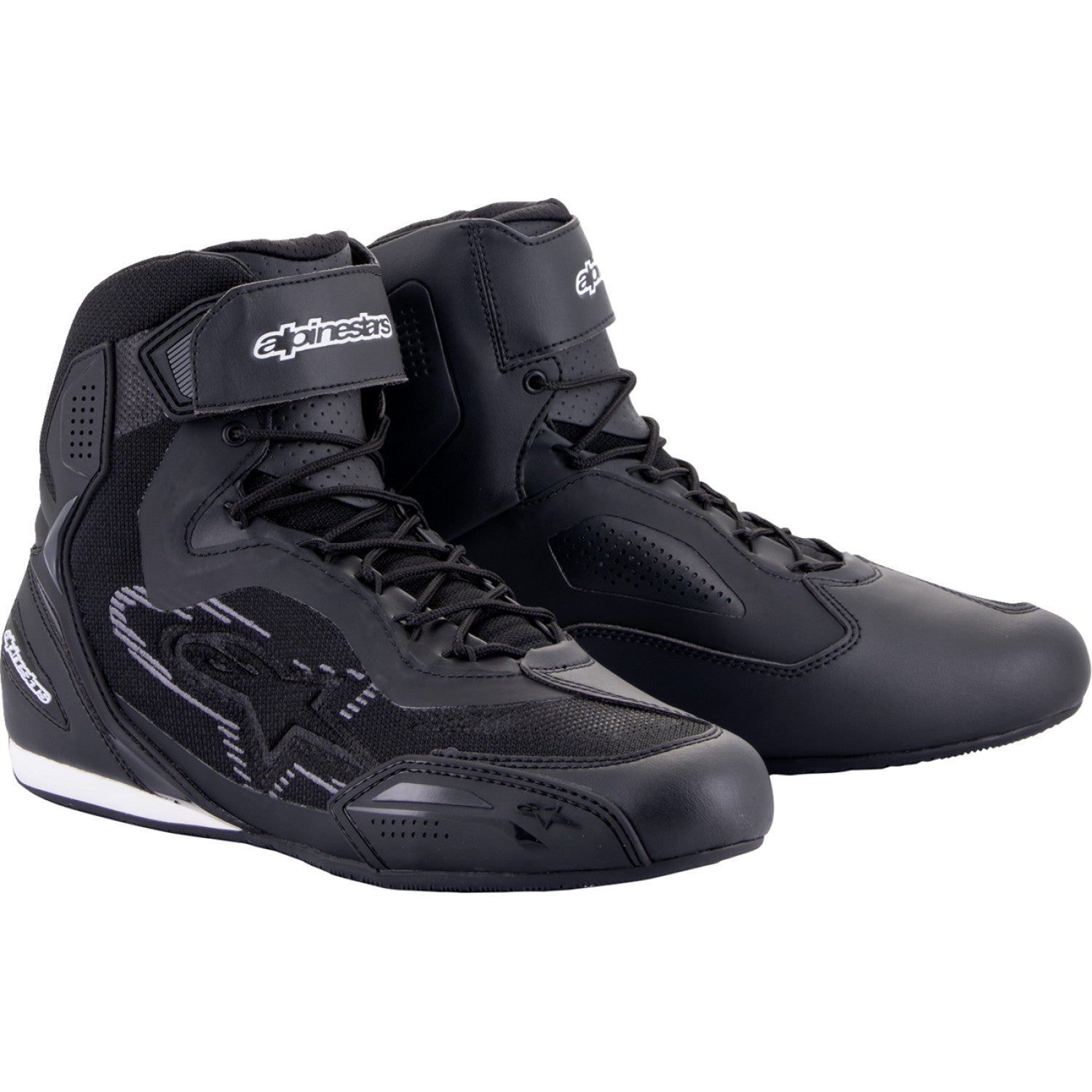 ALPINESTARS Faster-3 Rideknit? Shoes - Black/Gray - US 13.5 2510319-111-135