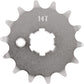 Moose Racing Front Sprocket - 14 Tooth - Suzuki 26-4124-14CRMO