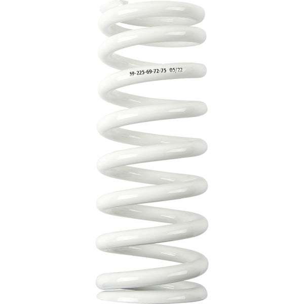 Moose Offroad Shock Spring - 59 mm OD - 69/72/75 n/mm - White 1312-1018