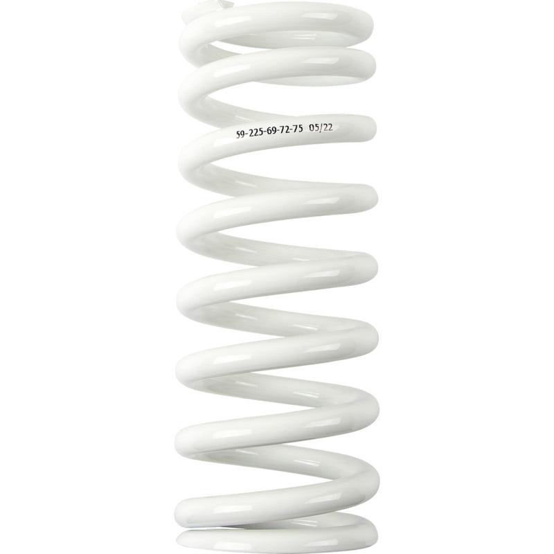 Moose Offroad Shock Spring - 59 mm OD - 69/72/75 n/mm - White 1312-1018