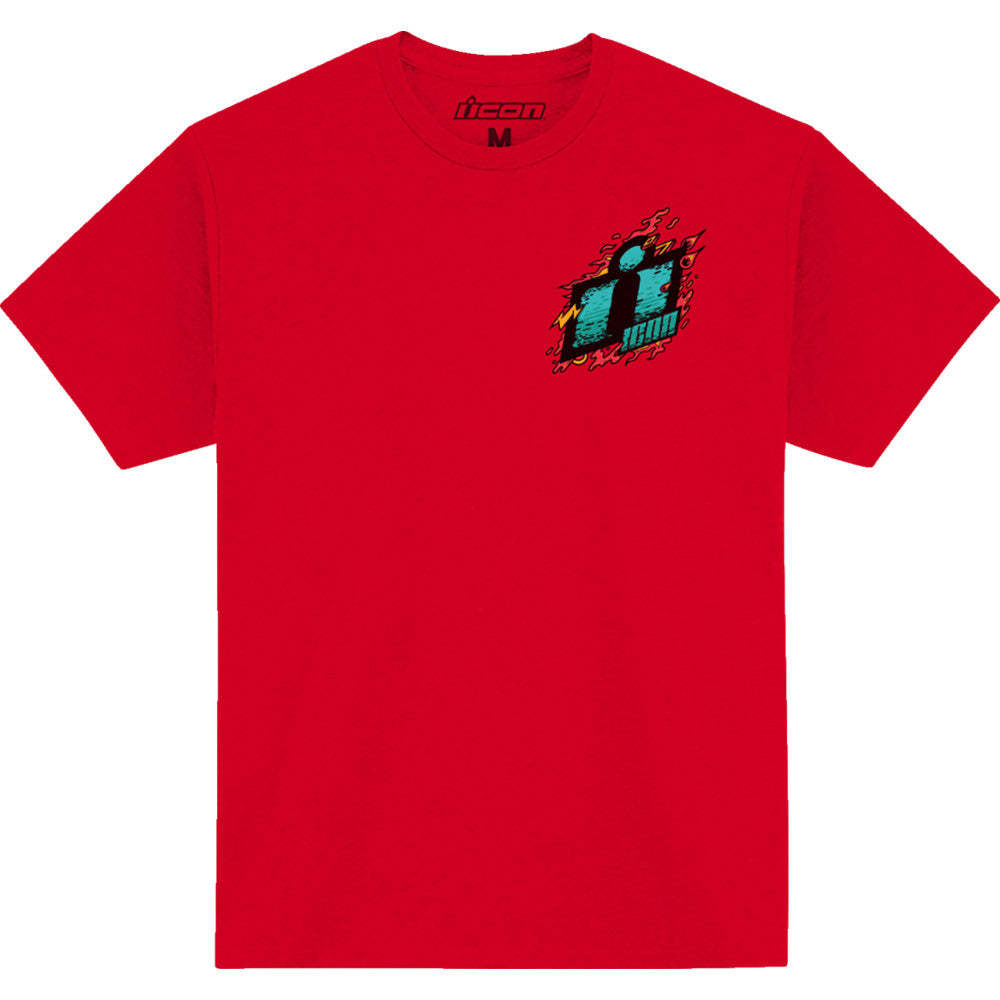 ICON Munchies* T-Shirt - Heather Red - Medium 3030-24086