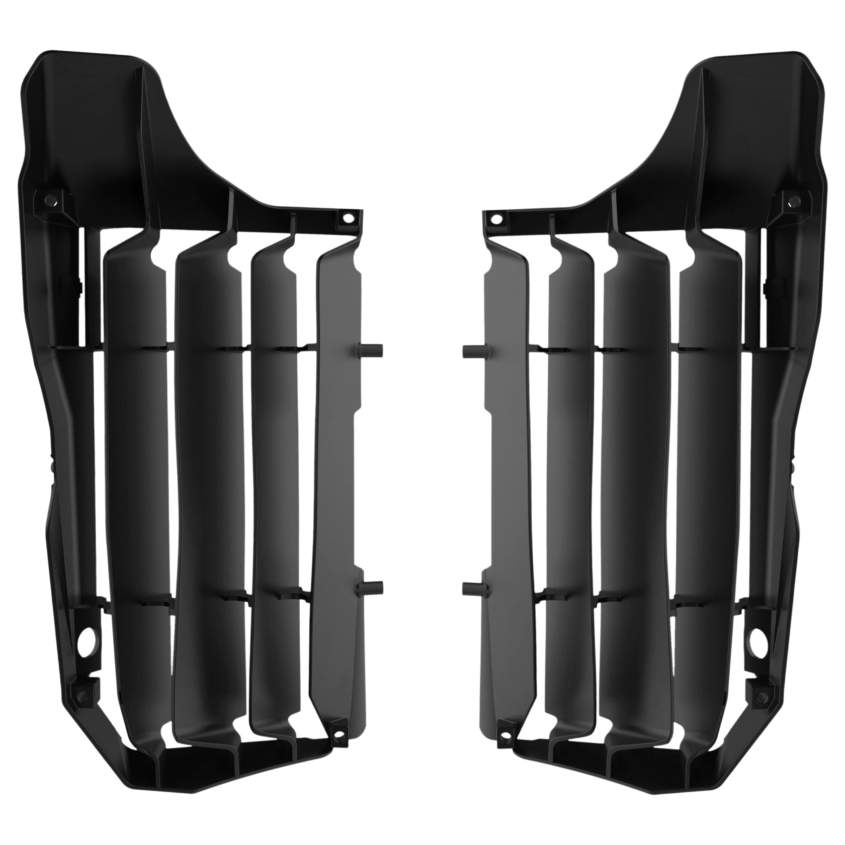 Radiator Louvers Black Hon