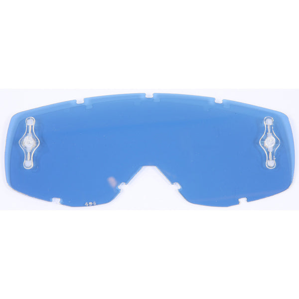 Scott Mx Works Single Replacement Lens -Yellow Chrome