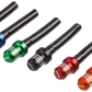 Short Vent Tube 1 Way Cap Orange