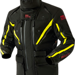 RST Pro Series Paragon D3O CE Textile Jacket - Black/Fluro Yellow - 2XL