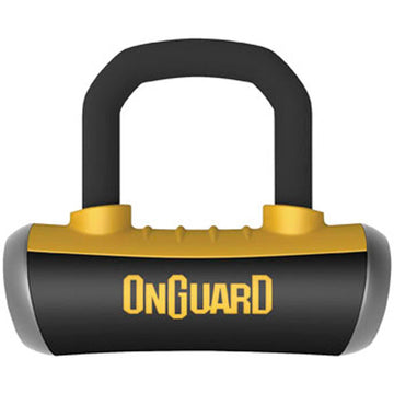 Boxer 8048 Disc Lock With Disc Reminder Black/Yellow
