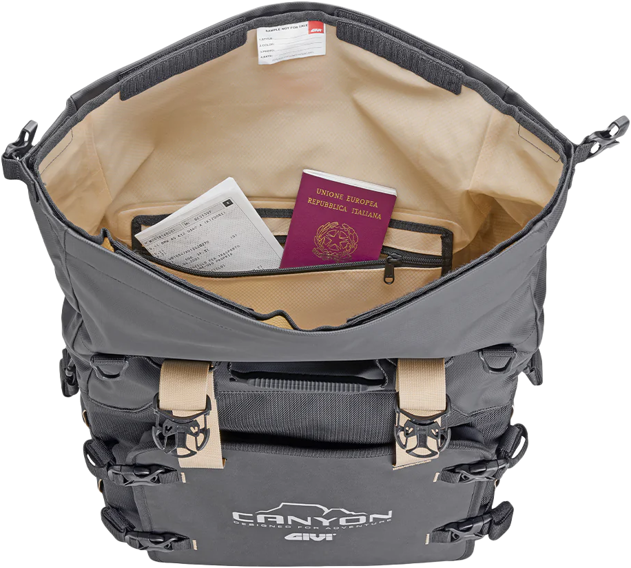 Canyon Adv Saddlebags 25l Ea Black