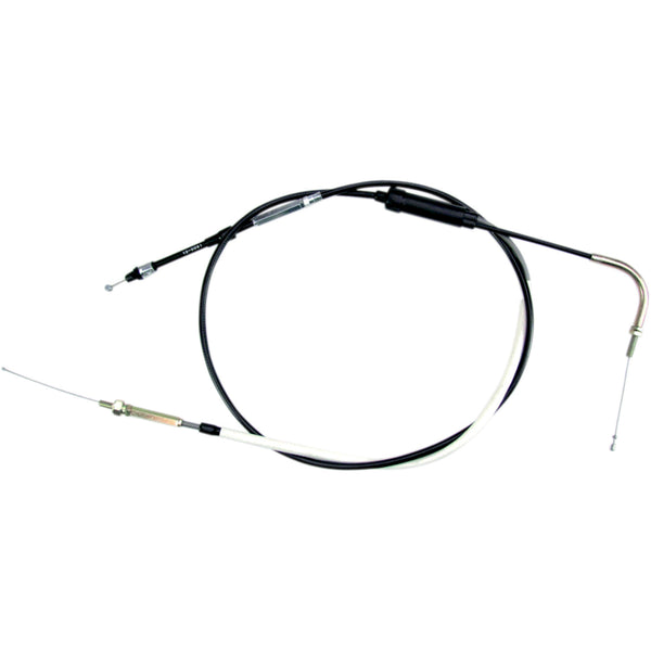 Motion Pro Black Vinyl Throttle Cable - Pull - Polaris 10-0091