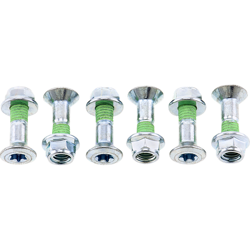 BOLT Fastener Kit - Hub-Savers/Sprocket - Double Locked - Silver - 6 Pack - Beta HS.BETA
