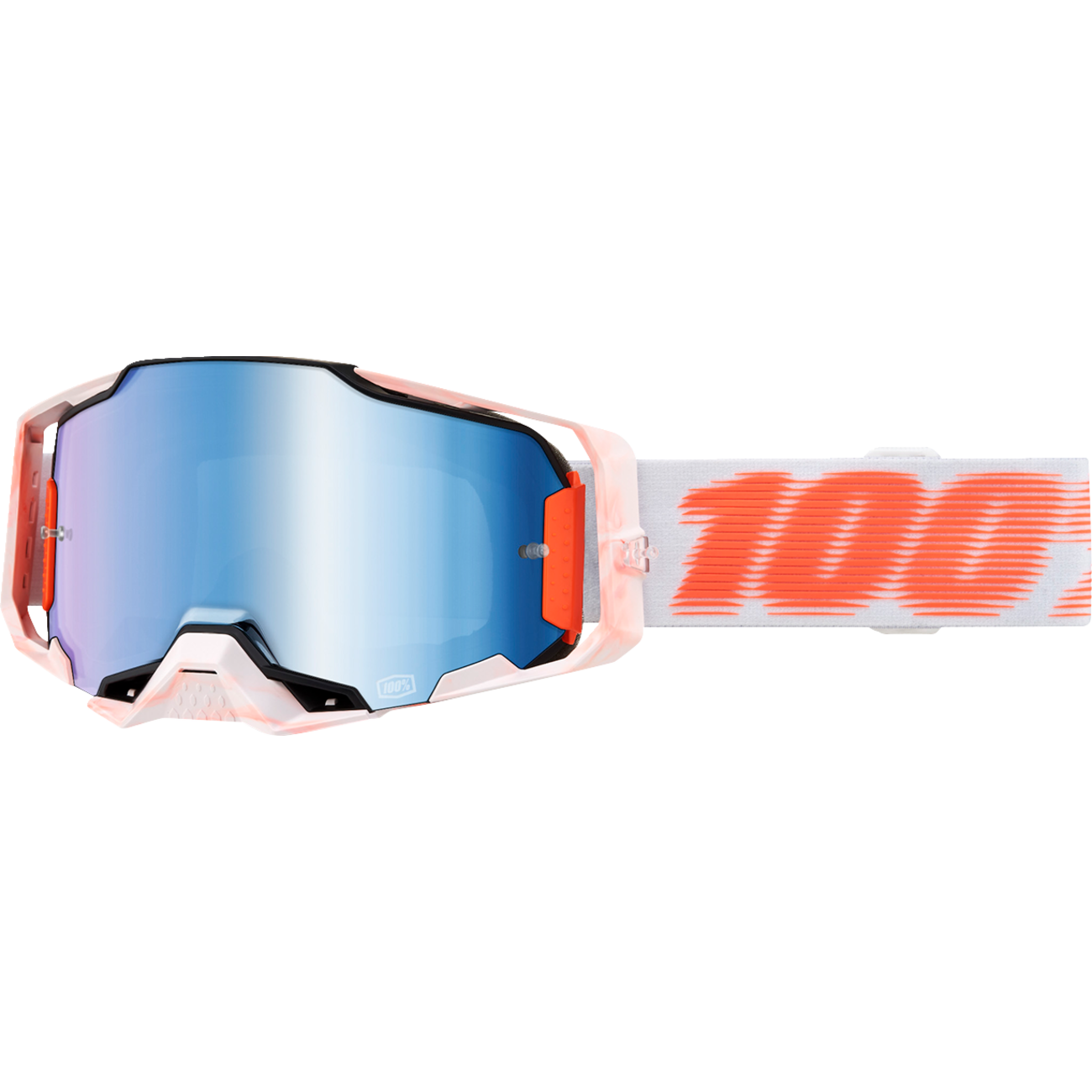 100% Armega Goggle - Tubular - Blue Mirror 50005-00037