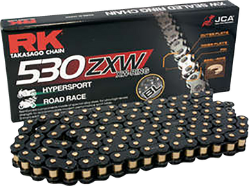 RK 530 ZXW - Drive Chain - 150 Links - Black Scale BL530ZXW-150