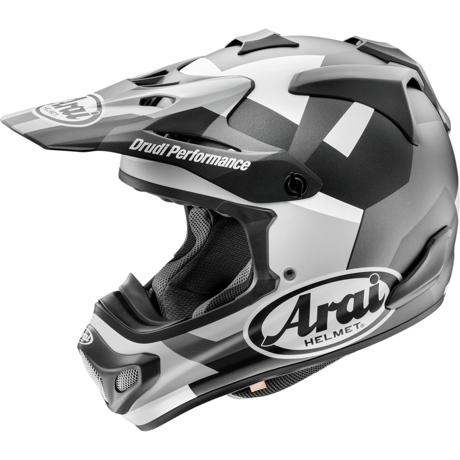 ARAI HELMETS VX-Pro4 Helmet - Block - Black Frost - XS 0110-8806 by Arai Helmets Offroad Full Face 1 Pc Adult Helmet