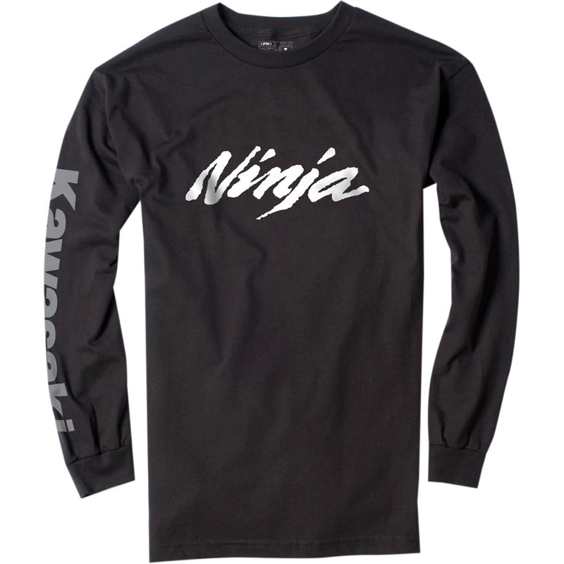 FACTORY EFFEX Kawasaki Ninja Long Sleeve T-Shirt - Black - Medium 17-87112
