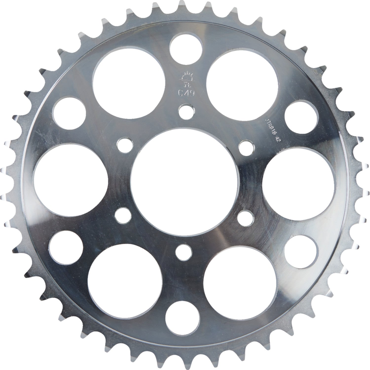 JT SPROCKETS Rear Sprocket - 42 Tooth - Suzuki JTR818.42 by JT Rear Sprockets   Steel Type