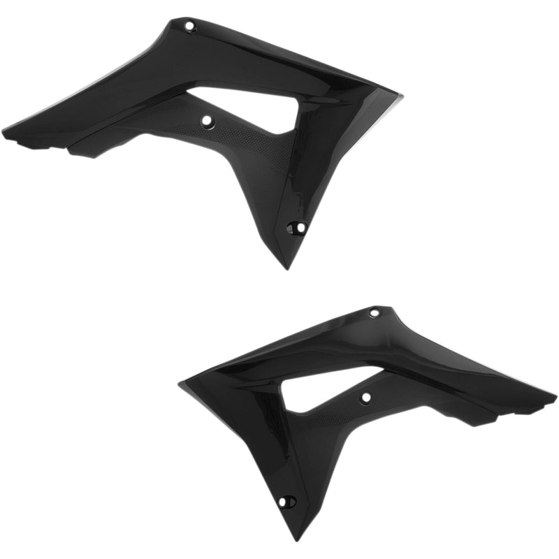 Acerbis Radiator Shrouds - Black 2630660001