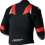 RST Tractech Evo D3O CE Textile Jacket - Black/Fluro Red - L