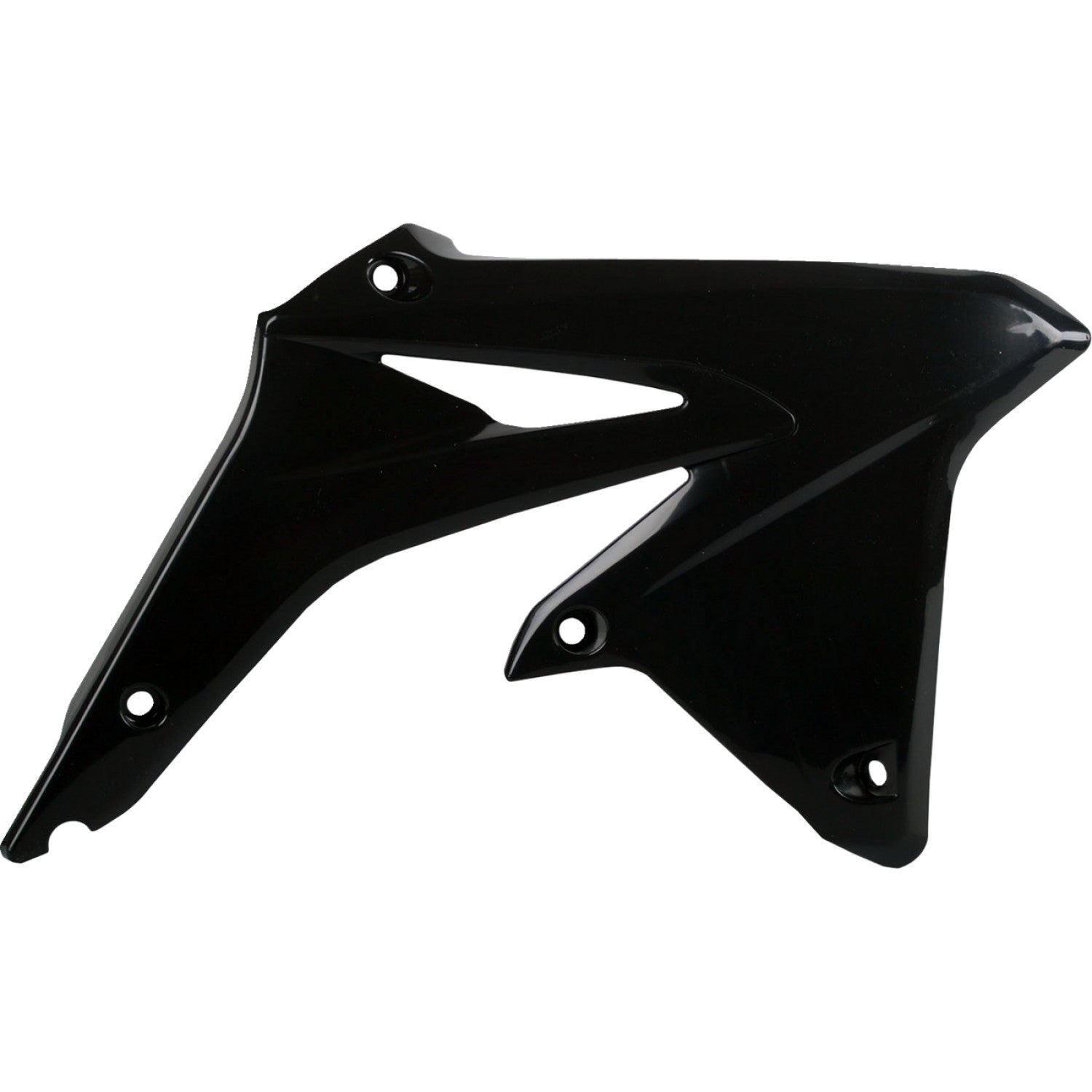 POLISPORT Radiator Cover - Black - RMZ 450 8412500002 by Polisport