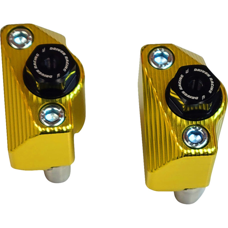 DRIVEN RACING Captive Axle Block - Gold - Grom DRCAX-206GD