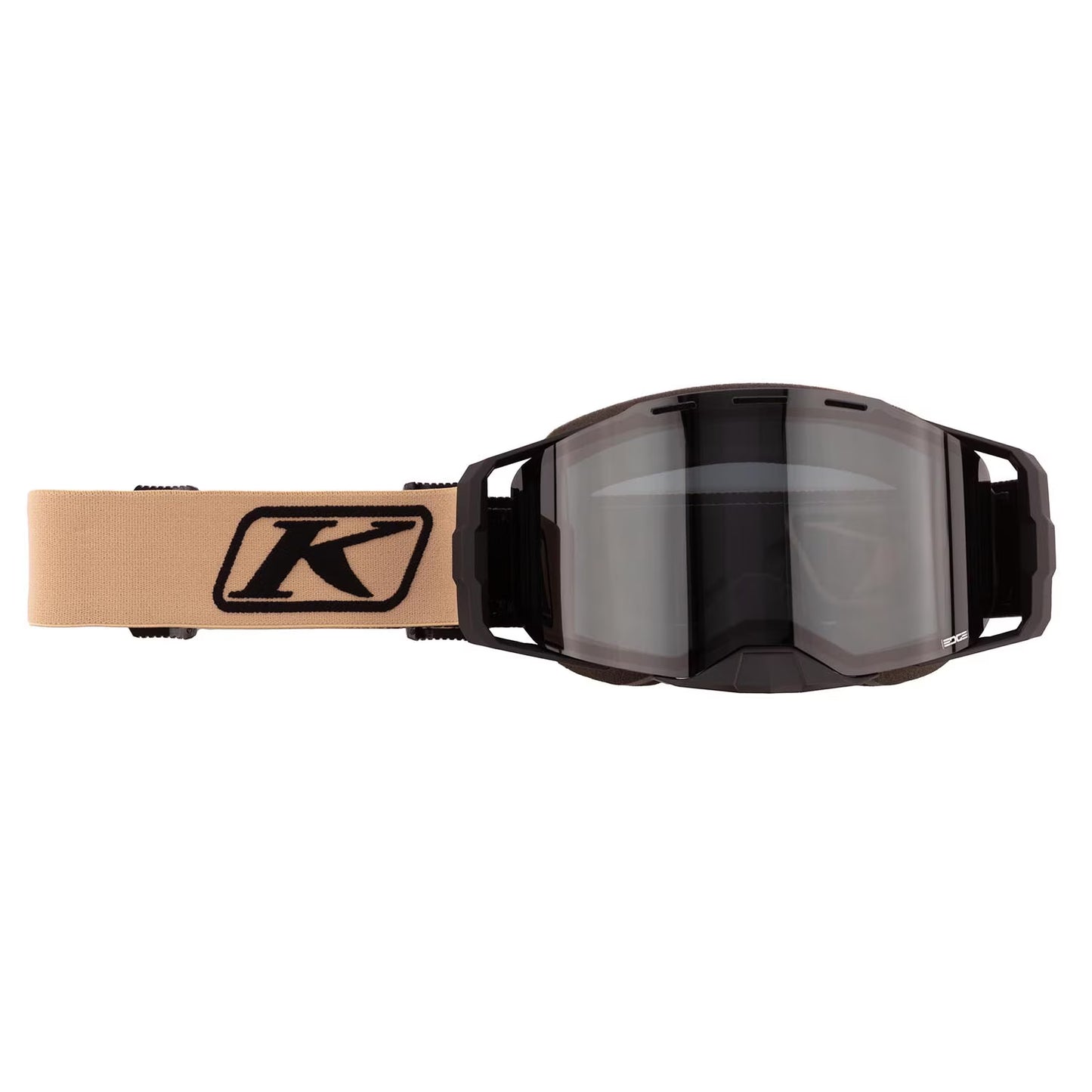 Klim Edge Goggle Focus Montana Tan Smoke Tint