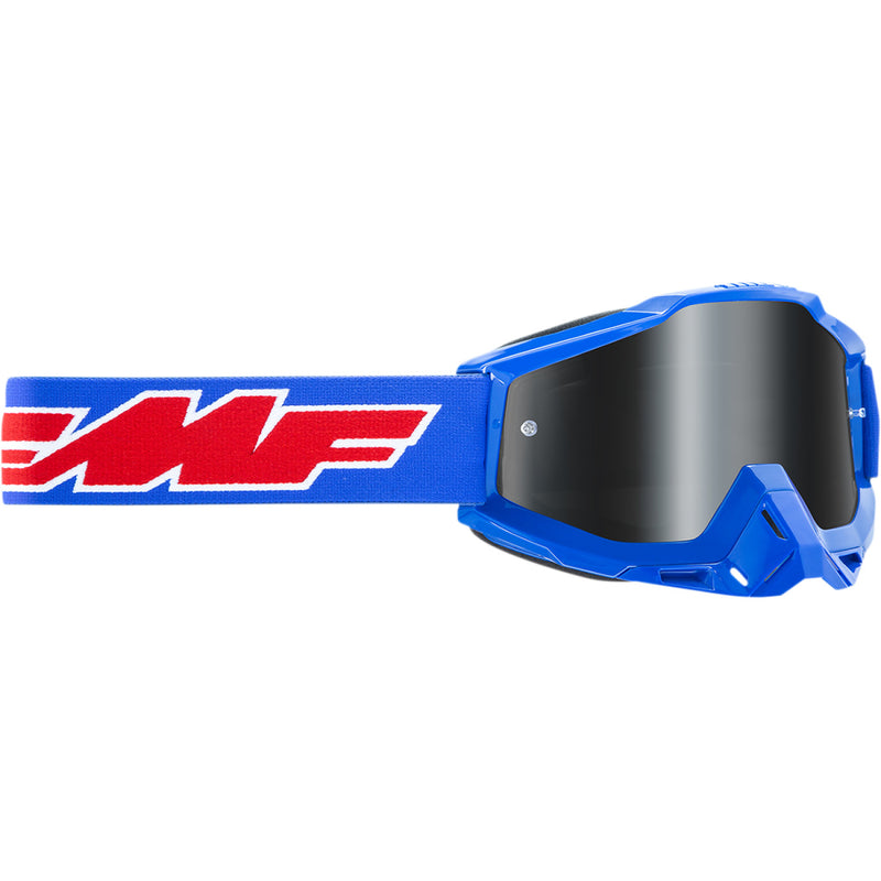 FMF PowerBomb Sand Goggles - Rocket - Blue - Smoke F-50043-00002