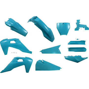 ACERBIS Full Replacement Body Kit - Teal/Metallic 2726557441