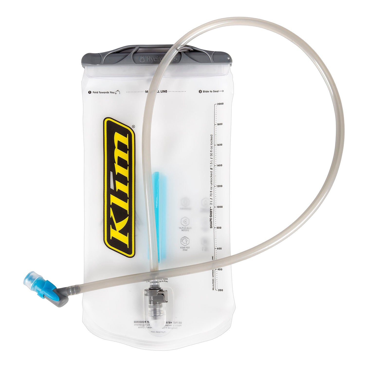 Klim Shape Shift Hydration Reservoir 2L Clear